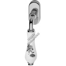 KLAMKA OKIENNA DALIA PORCELLANA FIORE BLU (DK) AN