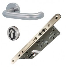 ZAMEK ULOCK NOVUS BATTERY COMFORT WB 72/55, 235x20x3 mm, DIN-R ZEWNĘTRZNY, STAL NIERDZEWNA [Z KLAMKĄ PAULA GK 4 TOP SPEED, GD=39-47mm, STAL NIERDZEWNA]