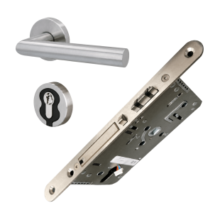 ZAMEK ULOCK NOVUS BATTERY COMFORT WB 72/55, 235x20x3 mm, DIN-R ZEWNĘTRZNY, STAL NIERDZEWNA [Z KLAMKĄ RONNY GK 4 TOP SPEED, GD=39-47mm, STAL NIERDZEWNA]