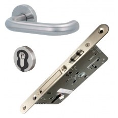 ZAMEK ULOCK NOVUS BATTERY COMFORT WB 72/65, 235x20x3 mm, DIN-R ZEWNĘTRZNY, STAL NIERDZEWNA [Z KLAMKĄ PAULA GK 4 TOP SPEED, GD=39-47mm, STAL NIERDZEWNA]