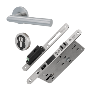 ZAMEK ULOCK NOVUS INDUCTIVE COMFORT WB 72/55, 235x20x3 mm, DIN-R ZEWNĘTRZNA, STAL NIERDZEWNA [Z KLAMKĄ RONNY GK 4 TOP SPEED, GD=39-47mm, STAL NIERDZEWNA]