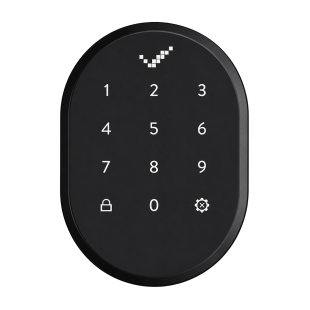 KLAWIATURA BEZPRZEWODOWA IP54 BL DO NAPĘDU MOTORYCZNEGO UTOPIC RX BL [UCONTROL], CZARNA