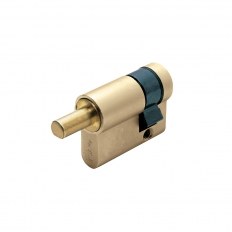 WKŁADKA BĘBENKOWA F5 JEDNOSTRONNA DO GAŁKI 40x10, MOSIĄDZ NATURALNY