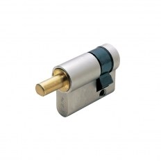 WKŁADKA BĘBENKOWA F5 JEDNOSTRONNA DO GAŁKI 45x10, NIKLOWANA MATOWA