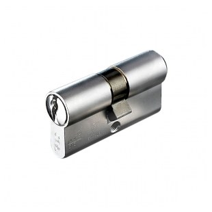 WKŁADKA BĘBENKOWA F6 EXTRA DWUSTRONNA SYSTEMOWA 30x30, NIKLOWANA MATOWA