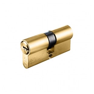 WKŁADKA BĘBENKOWA R7 EXTRA DWUSTRONNA SYSTEMOWA 30x30, MOSIĄDZ MATOWY