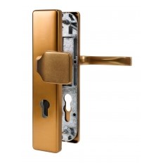 KLAMKO-GAŁKA JUNO 72WB (PZ) BRĄZOWA (F4) [GD 85-95mm]