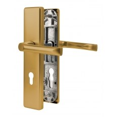 KLAMKA JUNO 72WB (PZ) BRĄZOWA (F4) [GD 85-95mm]