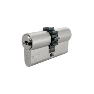 WKŁADKA BĘBENKOWA R6 EXTRA DWUSTRONNA SYSTEMOWA Z ZĘBATKĄ 35x50, NIKLOWANA MATOWA