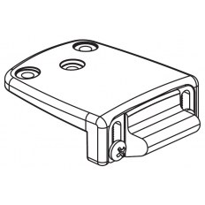 ZACZEP GÓRA/BOK Z REGULACJĄ DO ZAMKNIĘĆ IDEA, METALIZOWANY SZARY