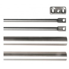 PRĘTY Z OSŁONAMI, WYSOKOŚĆ 2400mm, STAL NIERDZEWNA