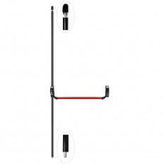 ZAMKNIĘCIE IDEA BOLT, DWUPUNKTOWE, RYGLOWANIE GÓRA/DÓŁ, PPOŻ., CZARNE