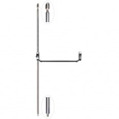 ZAMKNIĘCIE IDEA BOLT, TRZYPUNKTOWE, PPOŻ., KOLOR STALI NIERDZEWNEJ (PVD)