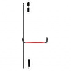 ZAMKNIĘCIE IDEA BOLT, TRZYPUNKTOWE, PPOŻ., CZARNE