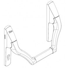ZAMKNIĘCIE PRO EXIT 92WB, KWADRAT 9mm, ENDURANCE