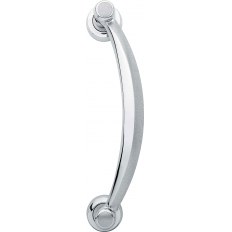 KOMPLET UCHWYTÓW DRZWIOWYCH ELIKA 275mm SZYLDY 108 CM [MONTAŻ PRZELOTOWY DO DREWNA]