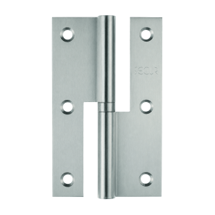 ZAWIAS ROZŁĄCZNY 100x65mm LEWY NIKLOWANY MATOWY
