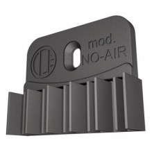 USZCZELKI NO AIR 44,3x37mm, GRUBOŚĆ 11mm, CZARNE [2 SZTUKI+WKRĘTY]