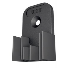 USZCZELKI NO AIR WOOD 23x37mm, GRUBOŚĆ 12mm, CZARNE [2 SZTUKI+WKRĘTY]