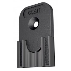 USZCZELKI NO AIR WOOD 23x37mm, GRUBOŚĆ 5mm, CZARNE [2 SZTUKI+WKRĘTY] [K5-901-05K]