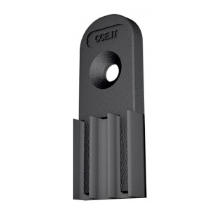 USZCZELKI NO AIR WOOD 14x37mm, GRUBOŚĆ 5mm, CZARNE [2 SZTUKI+WKRĘTY]