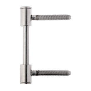 ZEWNĘTRZNE CZĘŚCI (2 SZTUKI) ZAWIASU OT 335 150IM* Z TRZPIENIEM I ŚRUBĄ STAL NIERDZEWNA