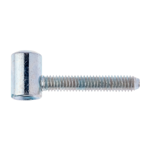 GÓRNA CZĘŚĆ ZAWIASU OT P09 130 M7x40mm GALWANIZOWANA NA BIAŁO