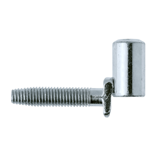 GÓRNA CZĘŚĆ ZAWIASU OT 050 130 7,6x38mm GALWANIZOWANA NA BIAŁO