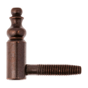 GÓRNA CZĘŚĆ ZAWIASU OT 190 130 7,6x35mm BRĄZOWIONA