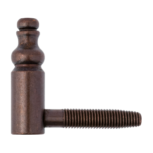 GÓRNA CZĘŚĆ ZAWIASU OT 190 140 8,1x40mm BRĄZOWIONA