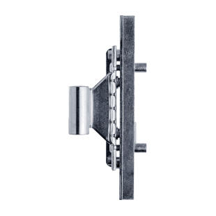 GÓRNA CZĘŚĆ ZAWIASU BIXACTA 3-D OT 483 160 LEWA GALWANIZOWANA NA BIAŁO