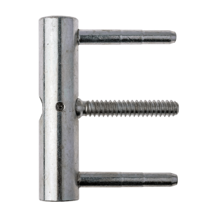 GÓRNA CZĘŚĆ ZAWIASU URSUS 3-D OT 495 180 7,8x45mm (3T) GALWANIZOWANA NA BIAŁO