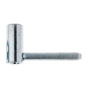 GÓRNA CZĘŚĆ ZAWIASU OT P50 150 M8x50mm GALWANIZOWANA NA BIAŁO