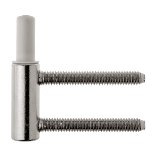 DOLNA CZĘŚĆ ZAWIASU OT 101 135 Z NYLONEM M7x50mm (2T) NIKLOWANA