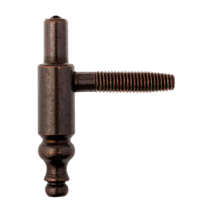 DOLNA CZĘŚĆ ZAWIASU OT 190 130 7,6x35mm BRĄZOWIONA