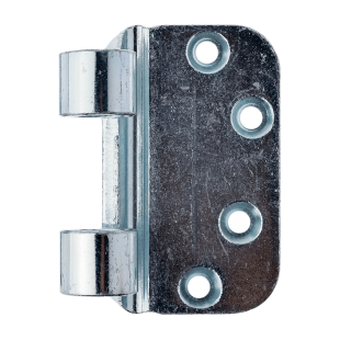 ZEWNĘTRZNA CZĘŚĆ ZAWIASU OT 750 180 Z PŁYTKĄ GALWANIZOWANA NA BIAŁO