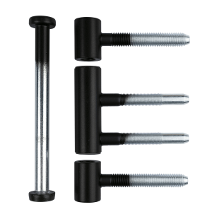 ZAWIAS OT 335 150 LAKIEROWANY NA CZARNO RAL 9005