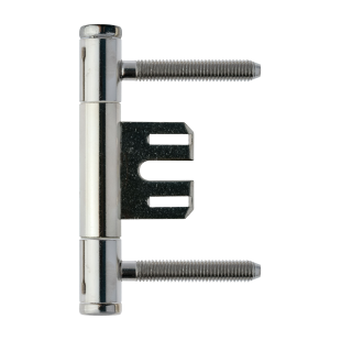 ZAWIAS OT 335 150 Z PŁYTKĄ NIKLOWANY MATOWY