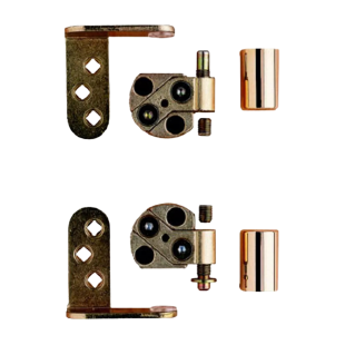 ZAWIAS WPUSZCZANY PIVOTOWY OT S98 180 GALWANIZOWANY NA ŻÓŁTO