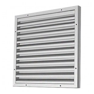 KRATKA WENTYLACYJNA G21 szer.625mm x wys.625mm SREBRNA F1