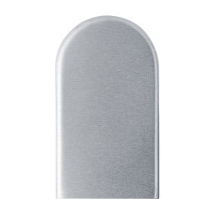 NAKŁADKA ALUMINIOWA DO INVISACTA 230, 235, AI230 CHROMOWANA MATOWA