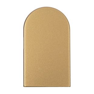 NAKŁADKA ALUMINIOWA DO INVISACTA 230, 235, AI230 POZŁACANA MATOWA