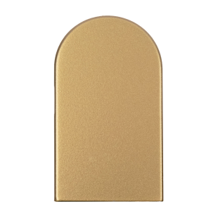 NAKŁADKA ALUMINIOWA DO INVISACTA 230, 235, AI230 POZŁACANA MATOWA