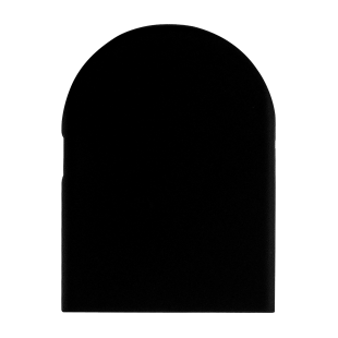 NAKŁADKA ALUMINIOWA DO INVISACTA 300, 303, 305, AI300 LAKIEROWANA NA CZARNO RAL 9005