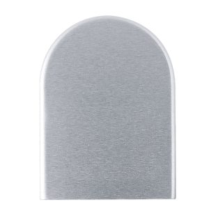 NAKŁADKA ALUMINIOWA DO INVISACTA 300, 303, 305, AI300 CHROMOWANA MATOWA