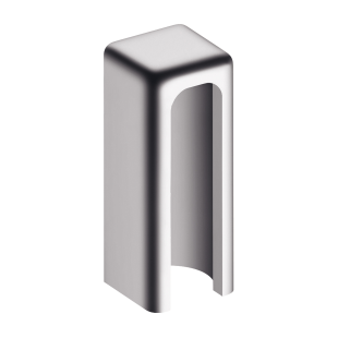 NASADKA PŁASKA NYLONOWA KWADRATOWA DO OT 495 140 CHROMOWANA MATOWA