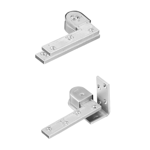 ZAWIAS PIVOT 160 OFFSET, DO 160 kg, SREBRNY, PRAWY