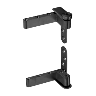 ZAWIAS PIVOT 40 OFFSET, JEDNOKIERUNKOWY, DO 40 kg, CZARNY PVD