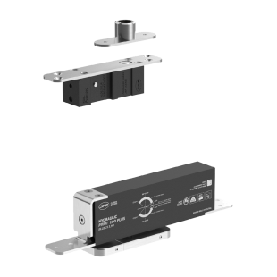 ZAWIAS HYDRAULICZNY PIVOT 100 PLUS, DO 100 kg, PRZYTRZYMANIE OTWARCIA, SREBRNY