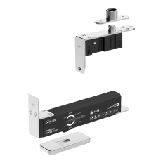 ZAWIAS HYDRAULICZNY PIVOT 100 EDGE PROFILE, DO 100 kg, PRZYTRZYMANIE OTWARCIA, SREBRNY ZAWIAS HYDRAULICZNY PIVOT 100 EDGE PROFILE, DO 100 kg, PRZYTRZYMANIE OTWARCIA, SREBRNY